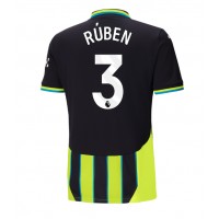 Camisa de time de futebol Manchester City Ruben Dias #3 Replicas 2º Equipamento 2024-25 Manga Curta